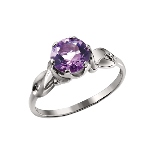 Damenring mit Amethyst Bild 1