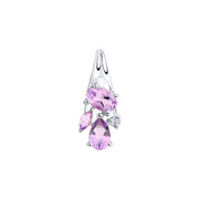 Anhänger mit Amethysten und Zirkonia Bild 1