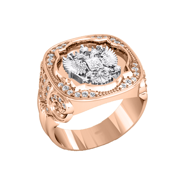 Herrenring mit Zirkonia Bild 1