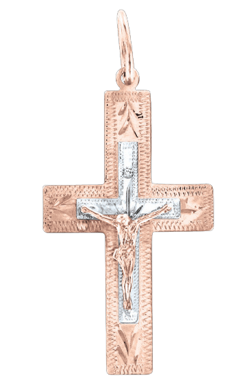 Anhänger – Kreuz mit Brillant Bild 1