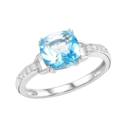 Damenring mit Zirkonia Bild 1
