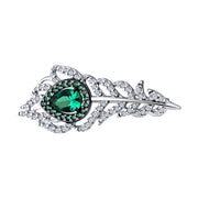 Brosche mit Zirkonia Bild 1