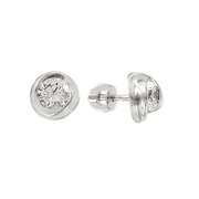 Ohrstecker mit Zirkonia Bild 1
