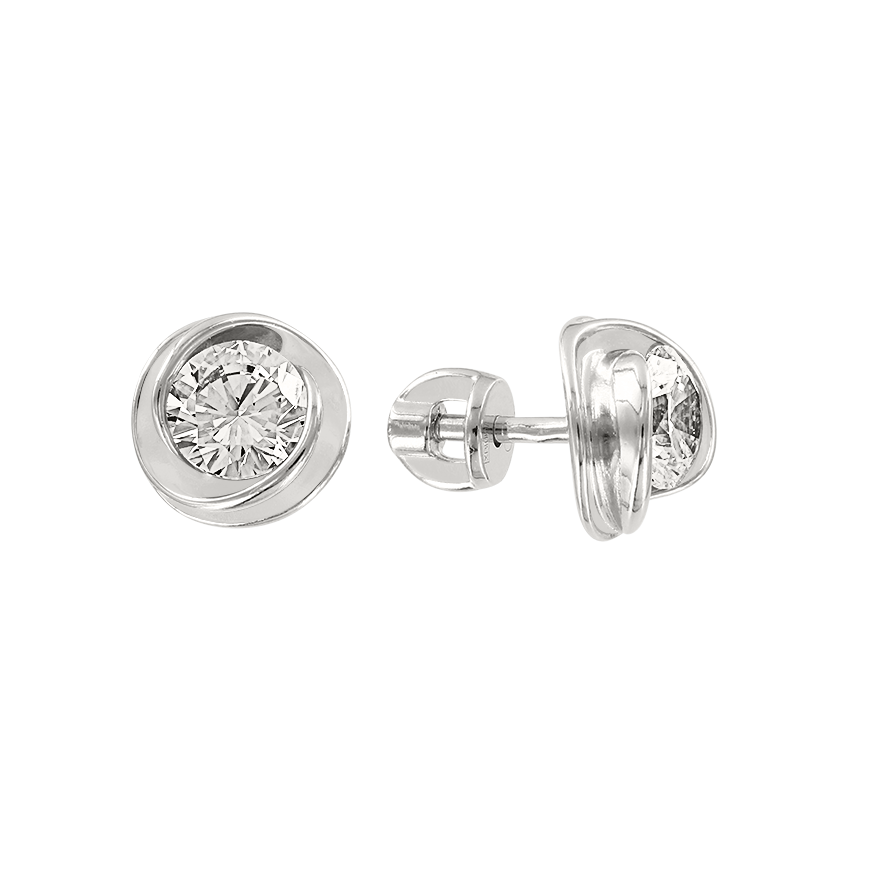 Ohrstecker mit Zirkonia Bild 1