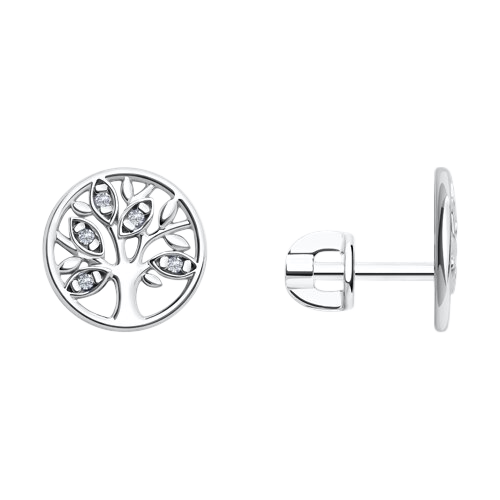 Ohrstecker mit Zirkonia Bild 1