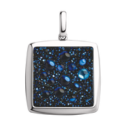 Anhänger mit blauen Kristallen Swarovski Bild 1