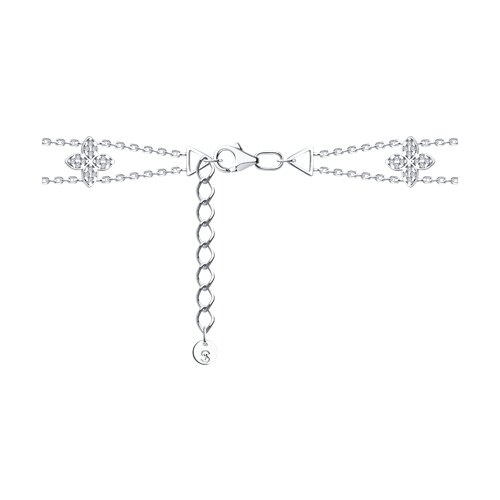 Armband mit Zirkonia und Emaille Bild 4