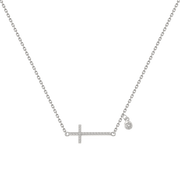 Collier mit Kreuz Bild 1