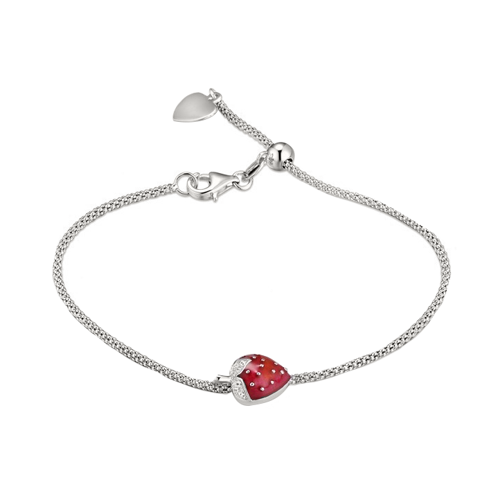 Armband mit Emaille und Zirkonia Bild 1