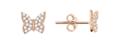 Ohrstecker Schmetterling Bild 1