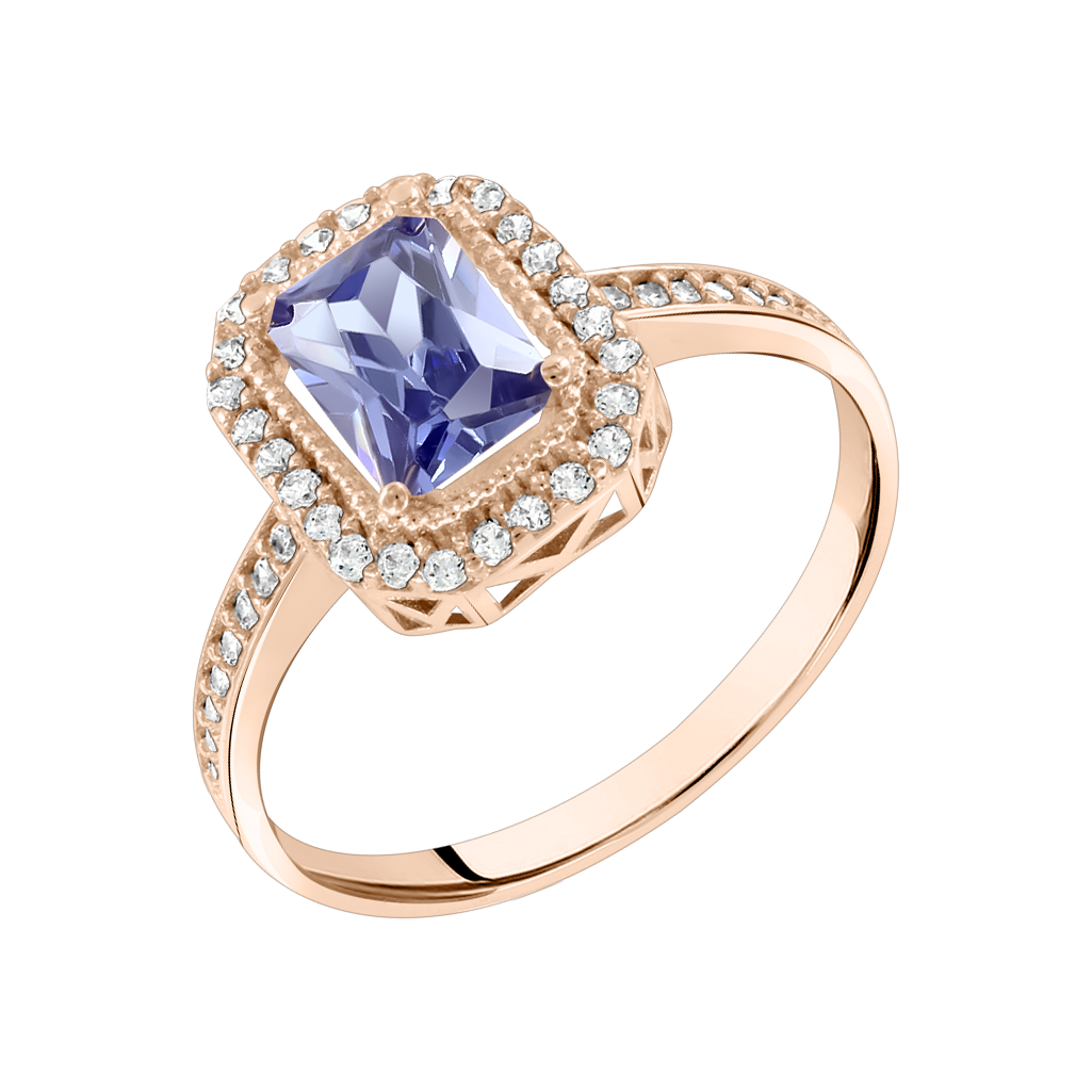 Damenring mit Zirkonia