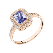 Damenring mit Zirkonia