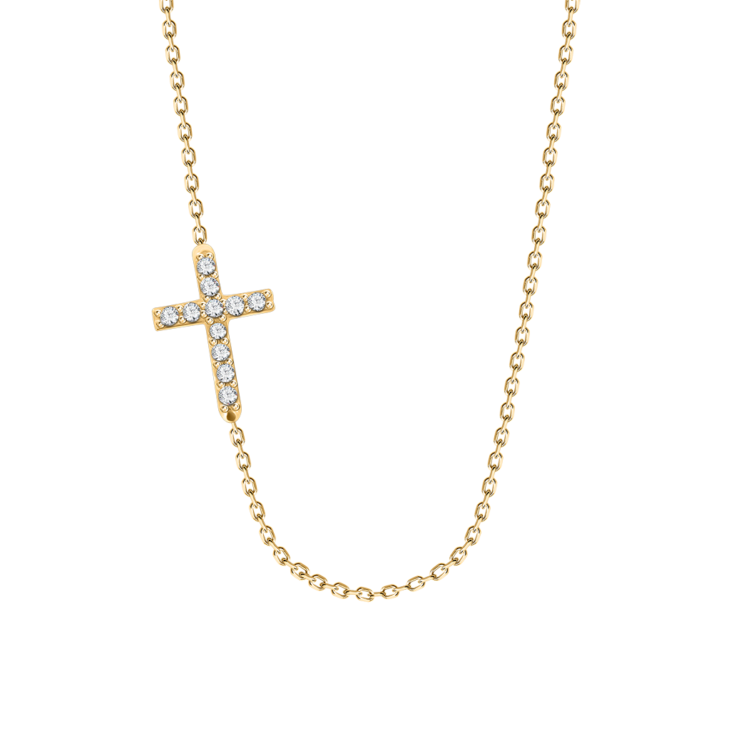Collier mit Zirkonia Bild 1