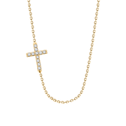 Collier mit Zirkonia Bild 1