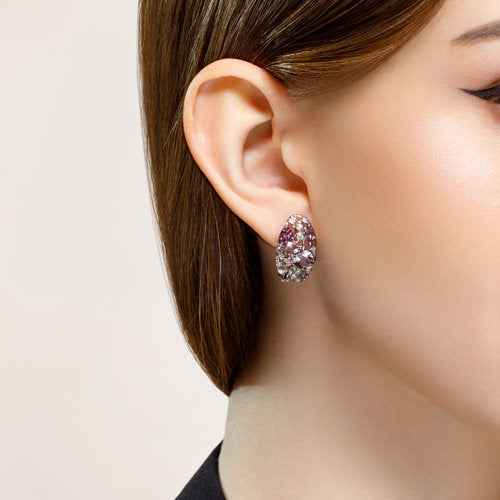 Ohrhänger mit Amethyst und Zirkonia Bild 2