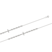 Armband "Kreuz" mit Zirkonia Bild 1