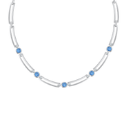 Collier mit Zirkonia Bild 1