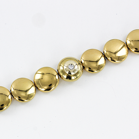 Armband aus Keramik mit Brillant Bild 3