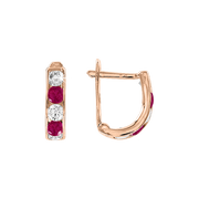Ohrringe mit Zirkonia Bild 1