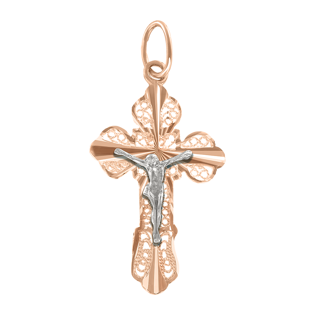 Anhänger – Kreuz mit Gravur Bild 1