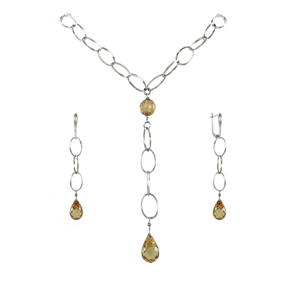 Collier und Ohrhänger Bild 1