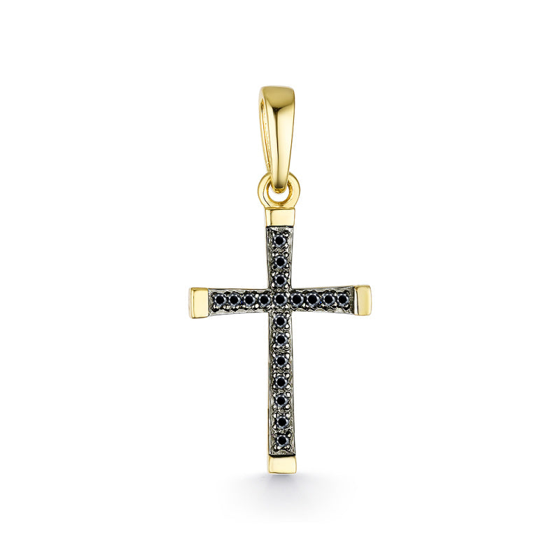 Anhänger – Kreuz mit Brillanten Bild 1