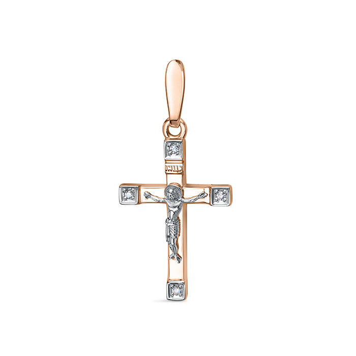 Anhänger–Kreuz mit Brillanten Bild 1