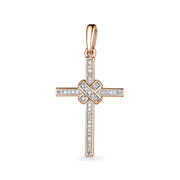 Anhänger–Kreuz mit Brillanten Bild 1