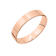 Trauring Rotgold Bild 1