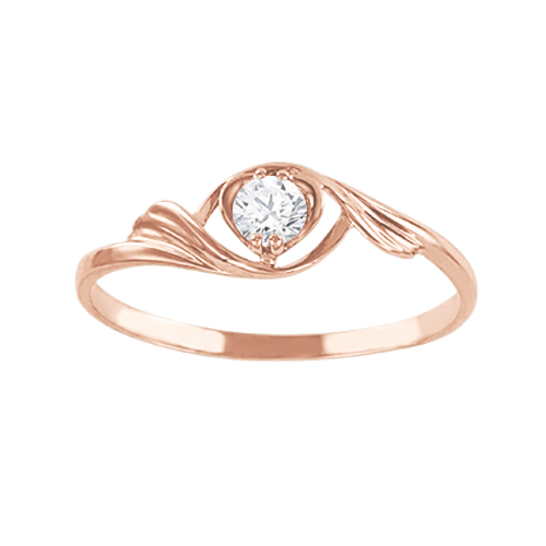 Damenring mit Swarovski Zirkonia Bild 1