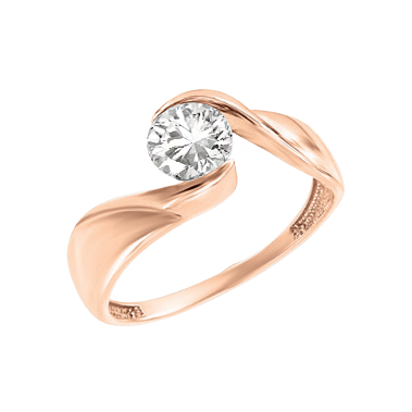 Damenring mit Swarovski Zirkonia Bild 1