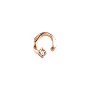Nasenstecker mit Zirkonia Bild 1