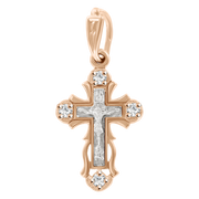 Kreuz mit Zirkonia Bild 1