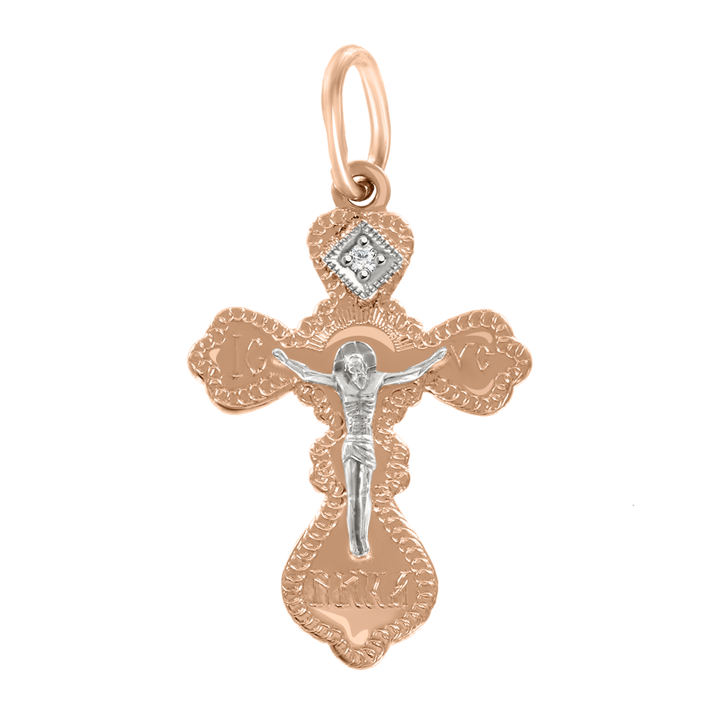 Anhänger – Kreuz mit Gravur Bild 1