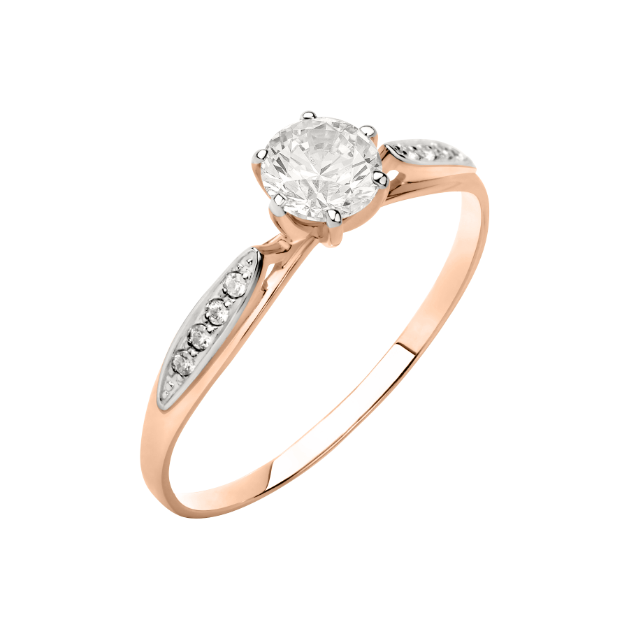 Damenring mit Zirkonia Swarovski Bild 1