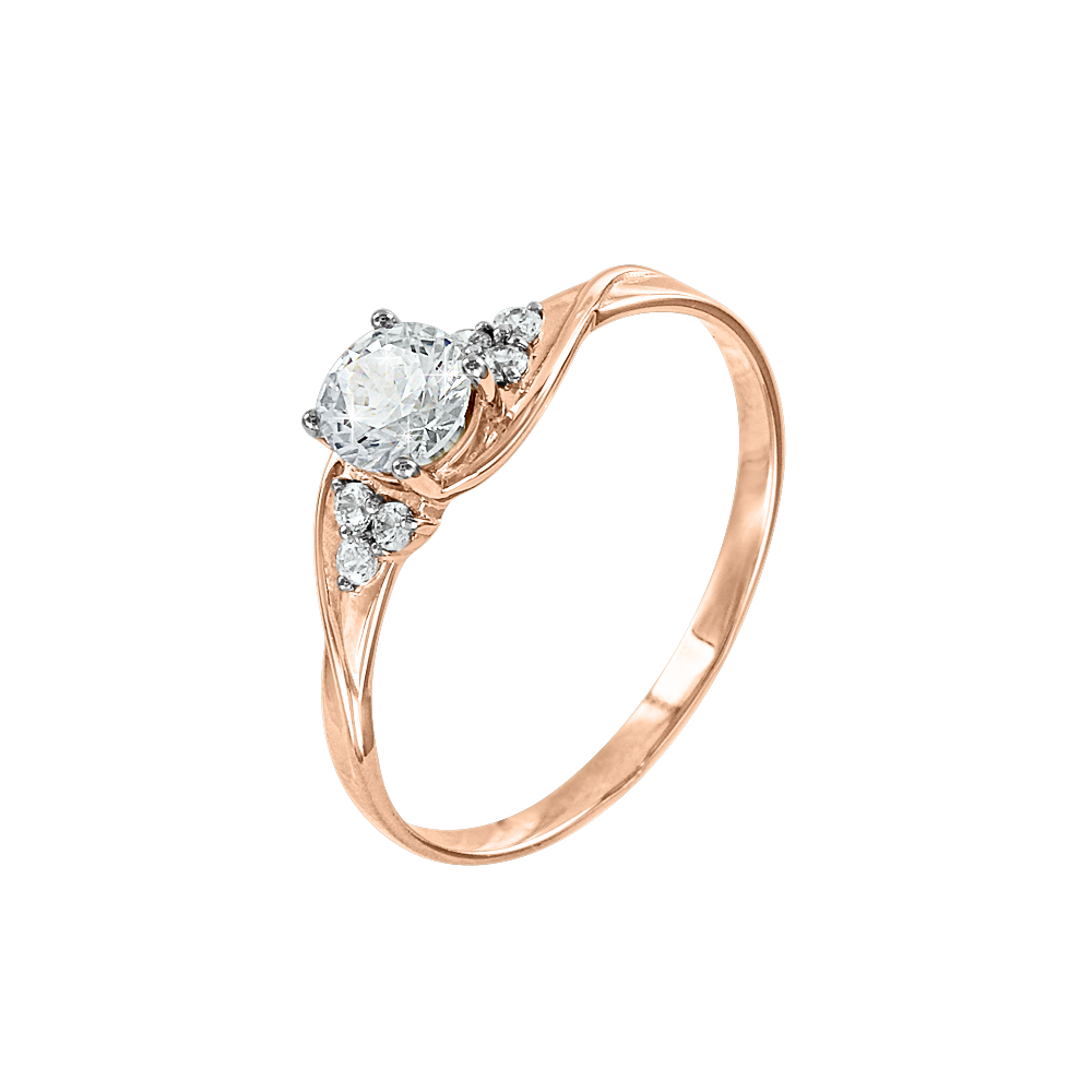 Damenring mit Swarovski Zirkonia Bild 1