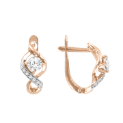 Ohrhänger mit Zirkonia Swarovski Bild 1