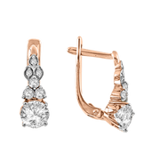 Ohrhänger mit Zirkonia Swarovski Bild 1