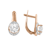 Ohrhänger mit Zirkonia Swarovski Bild 1