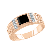 Herrenring mit Zirkonia Bild 1