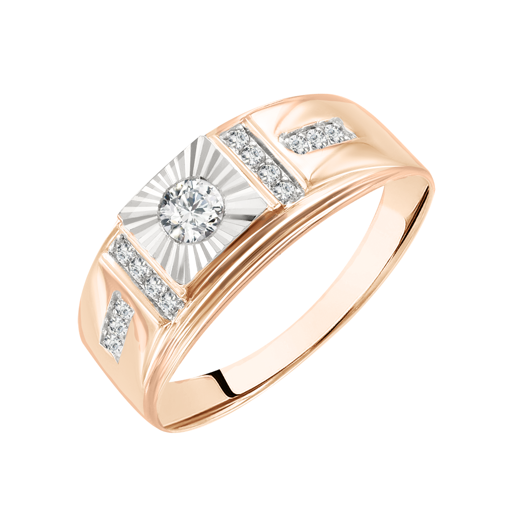 Herrenring mit Zirkonia Bild 1