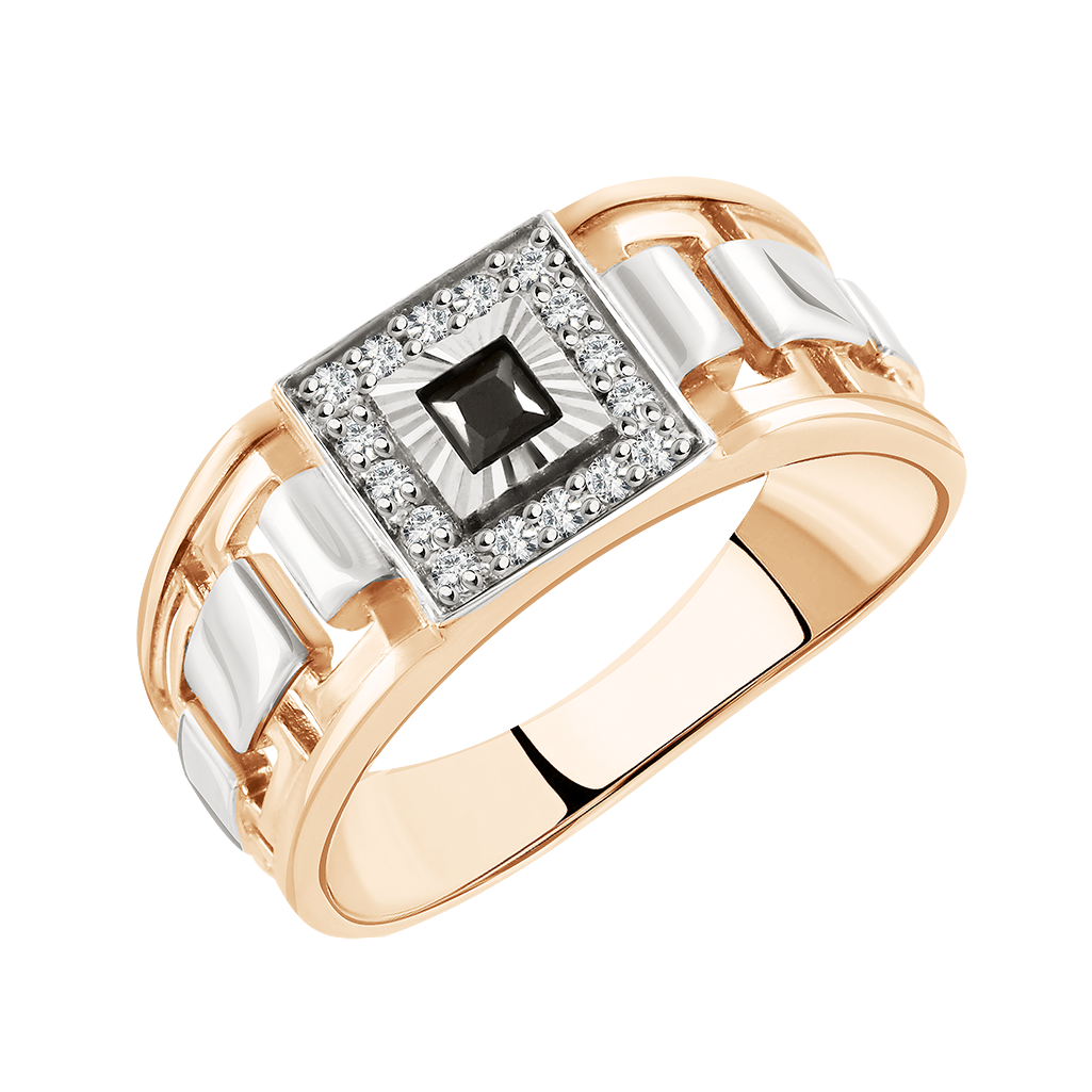 Herrenring mit Zirkonia Bild 1