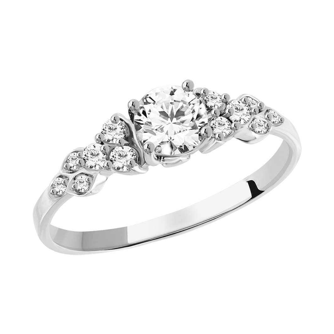 Damenring mit Zirkonia Swarovski Bild 1