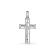 Anhänger - Kreuz mit Zirkonia Bild 1