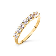 Damenring mit Zirkonia Swarovski Bild 1