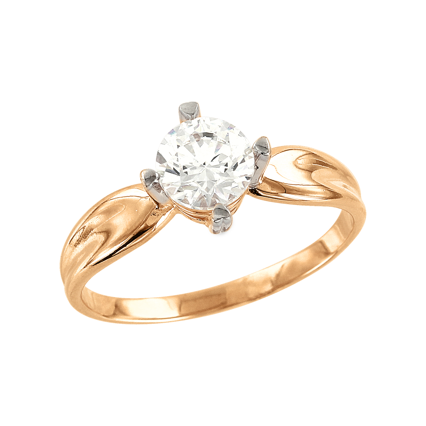 Damenring mit Swarovski Zirkonia Bild 1