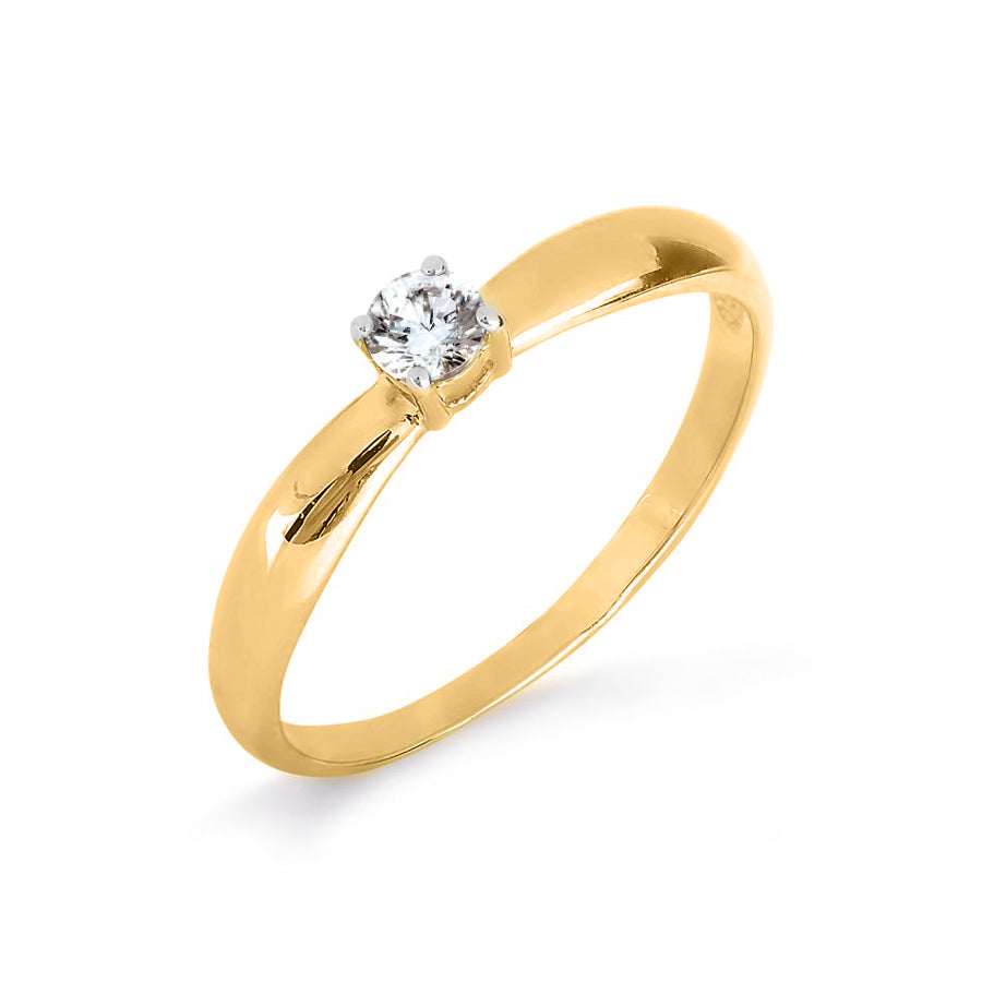 Damenring mit Zirkonia Swarovski Bild 1