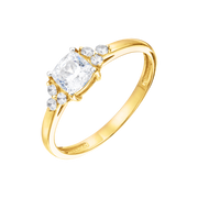 Damenring mit Zirkonia
