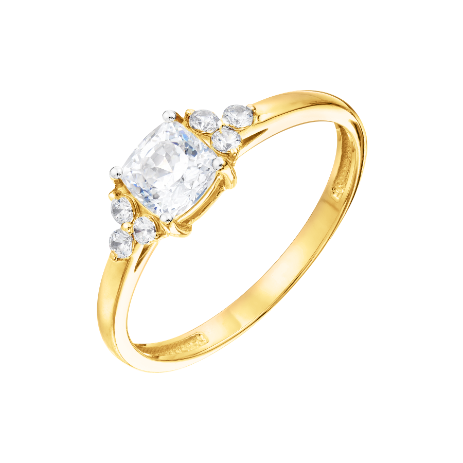 Damenring mit Zirkonia