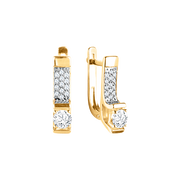 Ohrhänger mit  Swarovski Zirkonia Bild 1